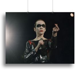Annie Lennox in concert Canvas Print or Poster (Type: Standard Framed Canvas Print, size: X-Large (28" x 20"))