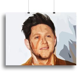 Niall Horan of One Direction Pop Art Canvas Print or Poster (Type: Poster Print, size: XX-Large (32" x 24"))