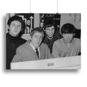 The Who Photograph Canvas Print or Poster (Type: Poster Print, size: Large (24" x 16"))