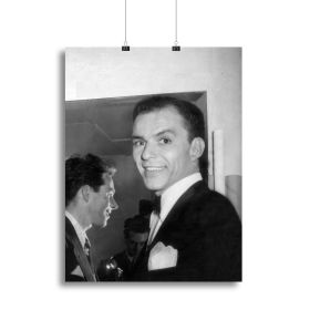 Frank Sinatra in 1950 Canvas Print or Poster (Type: Poster Print, size: X-Large (28" x 20"))