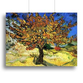 The Mulberry Tree by Van Gogh Canvas Print or Poster (Type: Poster Print, size: 40" x 26" / 100cm x 65cm (approx))