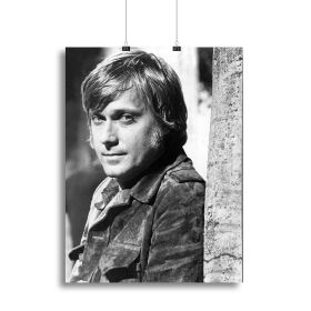 Singer Jack Jones Canvas Print or Poster (Type: Standard Framed Canvas Print, size: 28" x 20" / 70cm x 50cm (approx))