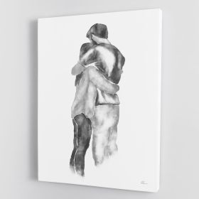 Embrace Canvas Print or Poster (Type: Standard Framed Canvas Print, size: 16" x 12" / 42cm x 30cm (approx))