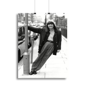 Sandie Shaw swinging Canvas Print or Poster (Type: Poster Print, size: XX-Large (32" x 24"))