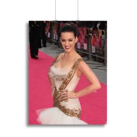 Katy Perry Red Carpet Canvas Print or Poster (Type: Standard Framed Canvas Print, size: X-Large (28" x 20"))