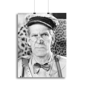 Comedian Will Hay Canvas Print or Poster (Type: Poster Print, size: 32" x 24" / 80cm x 60cm (approx))
